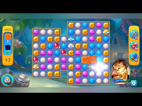 Fishdom 2022, no Boosters,  10021  level  -  прохождение без бустеров,  10021  уровень.