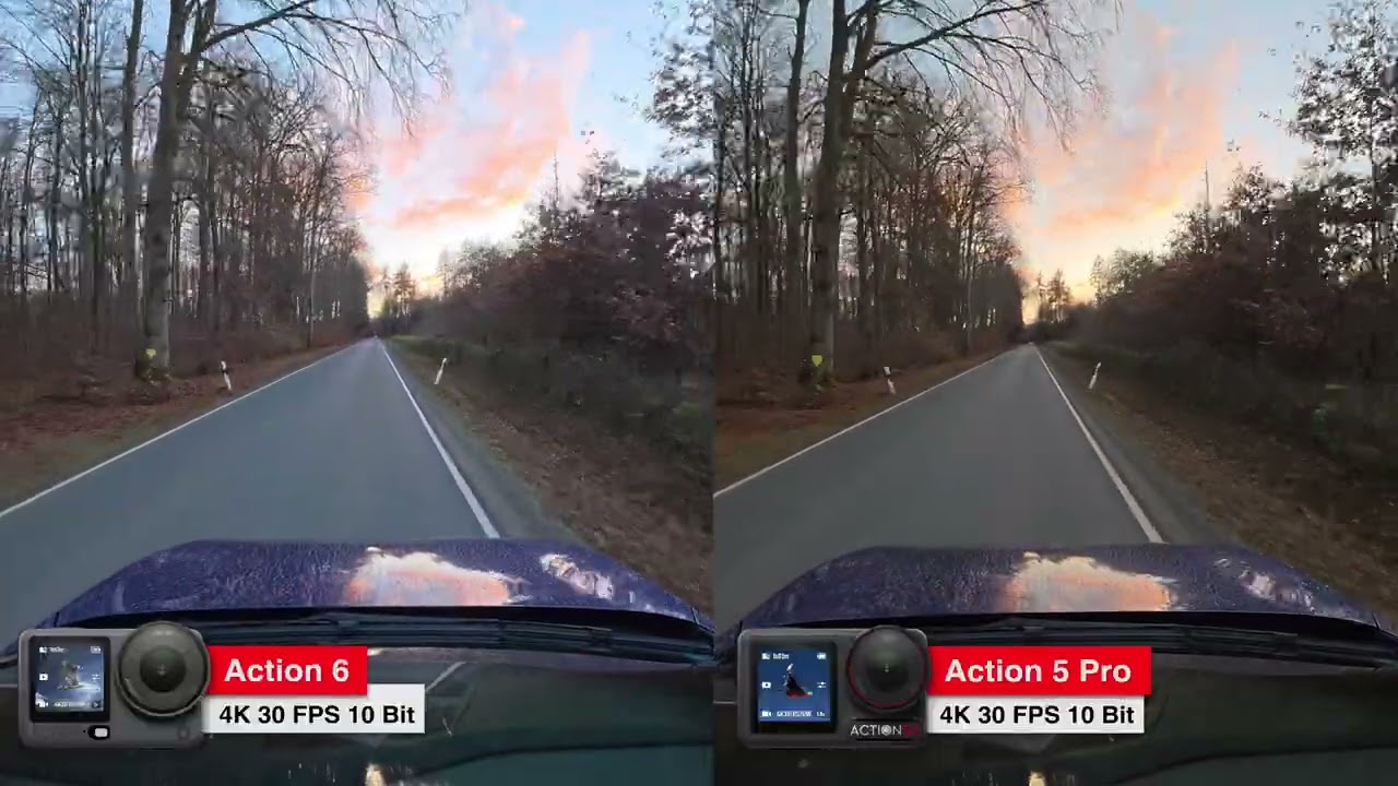 DJI Osmo Action 6 vs. DJI Osmo Action 5 - Welches Footage sieht besser aus? ( No Commentary )