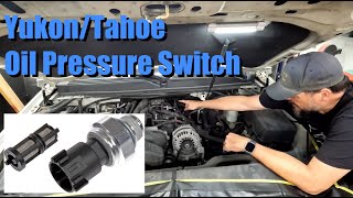 Oil Pressure Switch Replacement WITHOUT Removing Intake - Chevy GMC 4.8L, 5.3L, and 6.2L