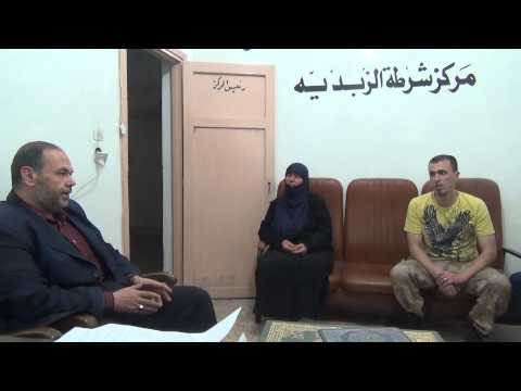 زيارة محافظ حلب الحرة الأستاذ عبد الرحمن ددم لمركز شرطة الزبدية