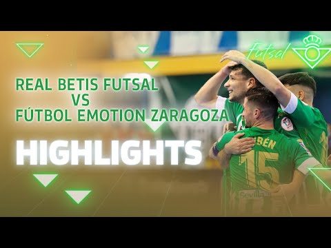 Highlights of the game Real Betis Futsal - Fútbol Emotion Zaragoza