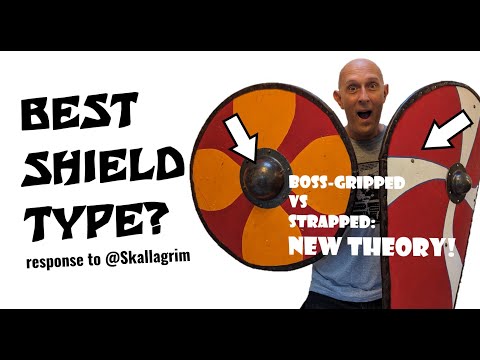 Best Historical Shield: Boss or Strap? Response to @Skallagrim