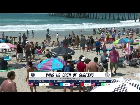 Vans US Open of Surfing: Semifinal, Heat 2