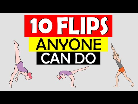 10 Basic Flips Anyone Can Do : Different FLIPS You Can Learn