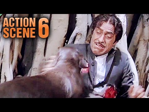Moti (Dog) KILLS Amrish Puri | Teri Meherbaniyan | Jackie Shroff | Action Scene 6 of 6 | HD
