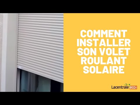 comment démonter volet roulant bubendorff