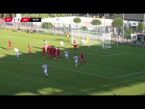 Sokół Ostróda - Widzew Łódź 2:3 - Bramka Marcina Kajcy