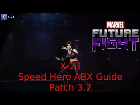 X-23 266k Speed hero ABX guide. Patch 3.7 with commentary.