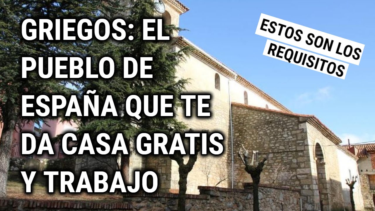 ✈️Este pueblo de ESPAÑA te ofrece CASA gratis y EMPLEO por venir a VIVIR aquí🇪🇸