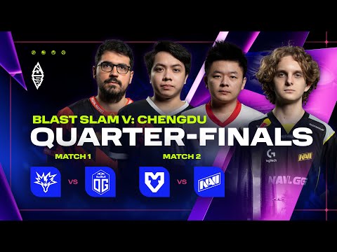 BLAST Slam V: Chengdu, Quarter-Finals - Team Yandex vs OG, MOUZ vs Natus Vincere - Dota 2 LIVE