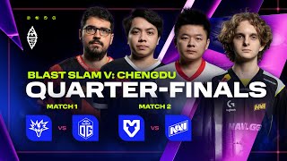 Download lagu BLAST Slam V: Chengdu, Quarter-Finals - Team Yandex vs OG, MOUZ vs Natus Vincere - Dota 2 LIVE mp3
