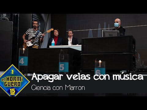 Apagar velas con música: la ciencia musical de Marron con la que sorprende a Raphael - El Hormiguero