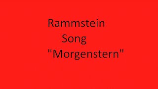 Rammstein Morgenstern Lyrics