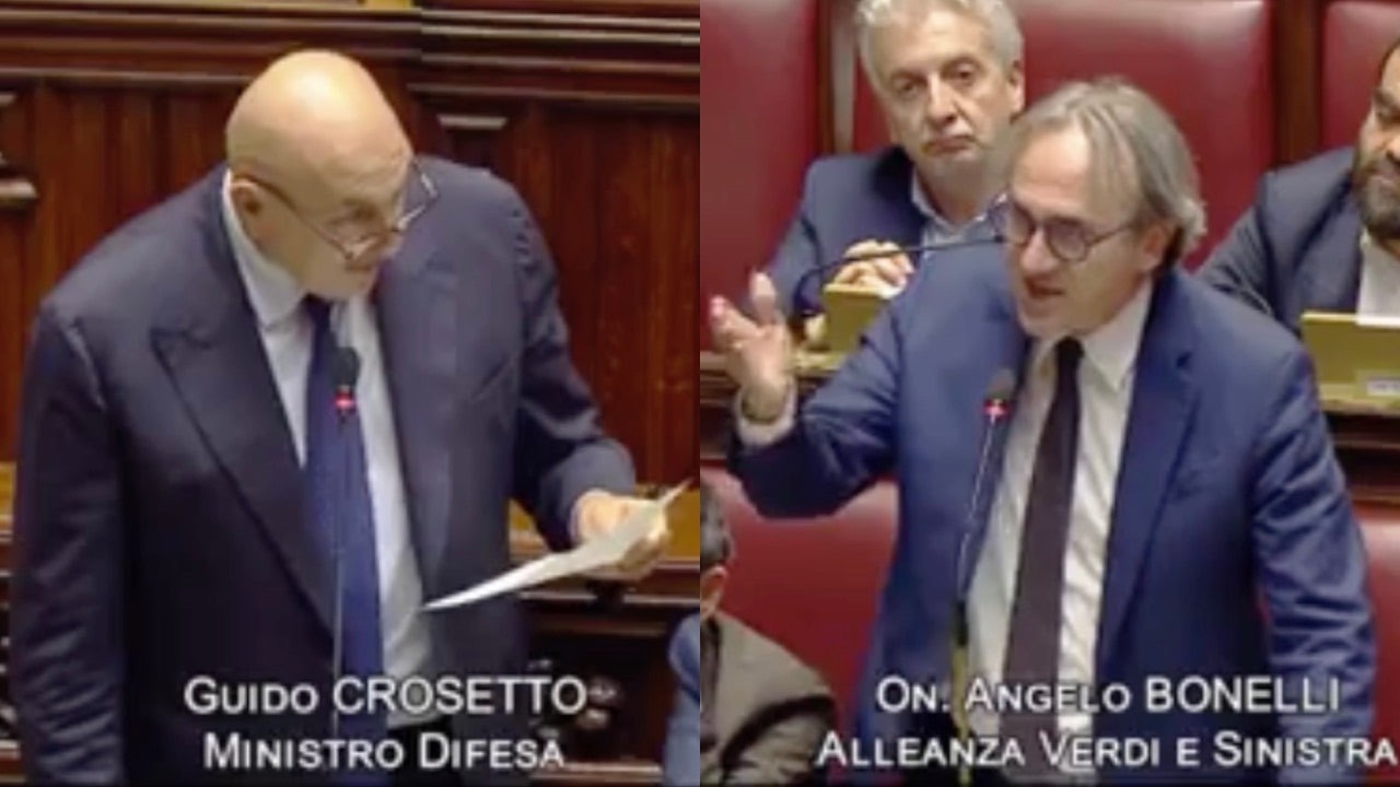 CROSETTO RISPONDE A BONELLI: «L'ITALIA NON SOSTIENE LA GUERRA, DIFENDIAMO LA PACE»