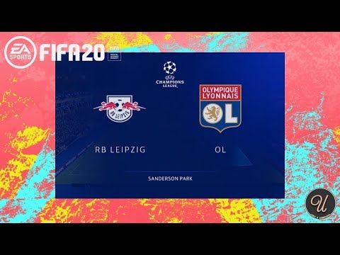 FIFA 20 | UEFA Champions League 19-20 RB Leipzig vs Lyonnais | Gameplay PC