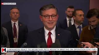  Ketua DPR AS Tegaskan Operasi Militer ke Iran Sah Secara Konstitusi, Minta Kongres Tak Ganggu Misi