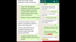 Download lagu Chat wa sama mantan pacar teman sendiri | tidak banyak basa Basi langsung ajak nikah mp3