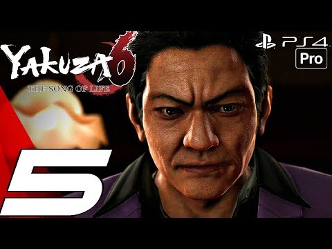 YAKUZA 6 - Gameplay Walkthrough Part 5 - Masuzoe Boss Fight & Baseball (PS4 PRO)