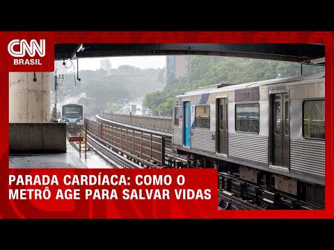 Parada cardíaca: como o metrô de SP age para salvar passageiros | Sinais Vitais