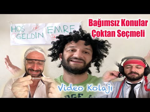 Çoktan Seçmeli & Bağımsız Konulu Videolar Kolajı - Aykut Elmas