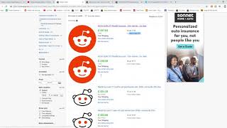 So Reddit Accounts Are Being Sold On Ebay? Woah!