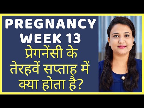प्रेगनेंसी का तेरहवां महत्वपूर्ण सप्ताह | PREGNANCY WEEK 13