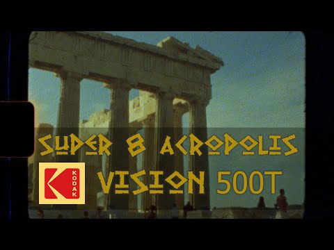 Acropolis & Athens by Night | Kodak 500T Super 8 Film