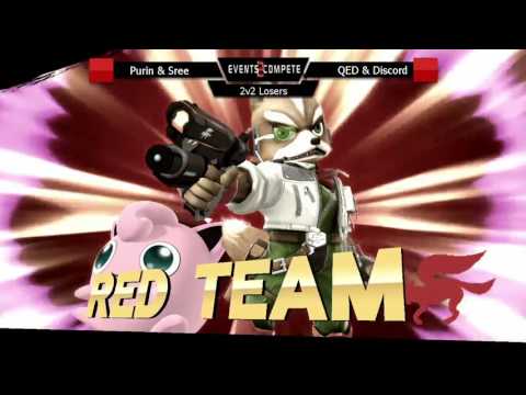 Hidden Bosses 4.0 2v2 Losers: Purin & Sree (Fox/Puff) vs QED & Discord (Mac/Mario)