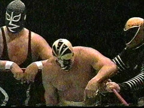 MIL MASCARAS, TINIEBLAS Y RAYO DE J. VS CANEK, DR. WAGNER Y EMILIO CH.