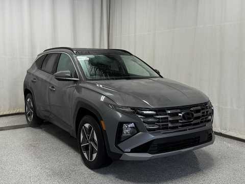 2025 Hyundai Tucson Preferred AWD w/Trend Pkg TUCWDK2EPRTR in Gray for sale at Park Mazda in Sherwood Park, AB
