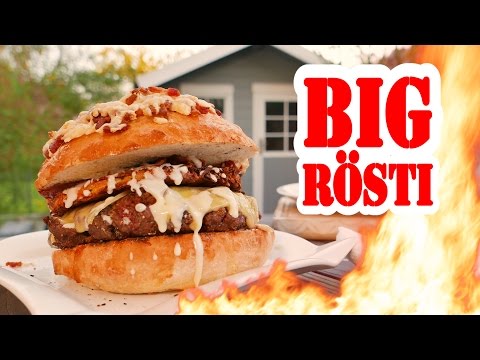 Big Rösti - Johnny vs. Fastfoodkette - BBQ Grill Rezept Video - Die Grillshow 239