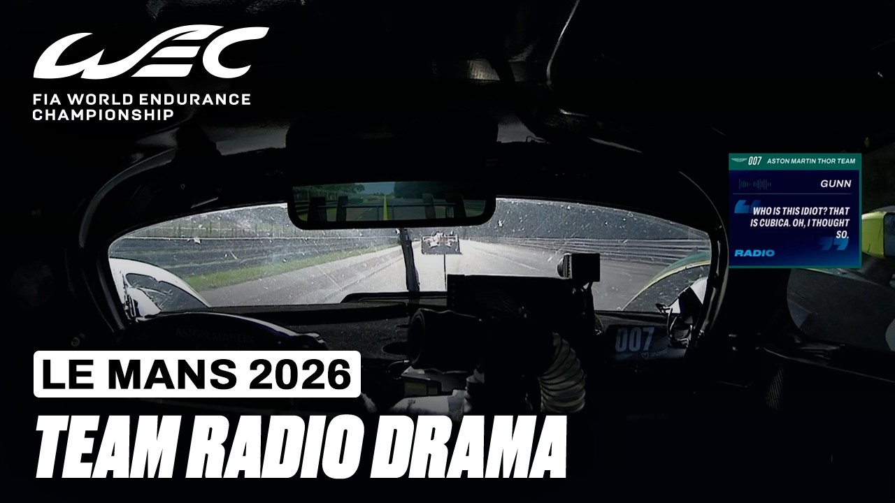 Best Team Radio Moments from Le Mans 2026 | 24 Hours of Le Mans 2026 | FIA WEC