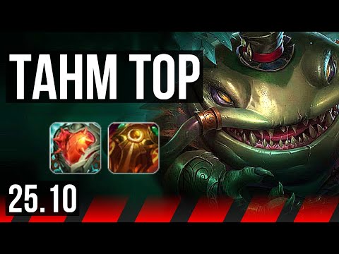 TAHM KENCH vs SETT (TOP) | 8/2/11, 800+ games | EUW Master | 25.10