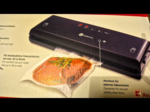 Switch On/ Vacuum sealer test (Switch On/  Vakuumierer Test)