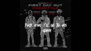 Rundown Spaz   First Day Out Freestyle Ft  Nba Youngboy & Rundown Choppaboy Official Lyric Video