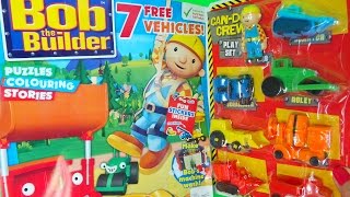 TOP 7 BOB THE BUILDER TOYS UNBOXING + COMIC ISSUE 
