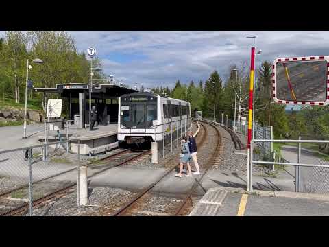 T-bane Oslo, Metro Oslo 2022, Norway, Sporveien T-banen, Ruter