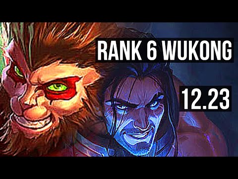 WUKONG vs SYLAS (JNG) | Rank 6 Wukong, 11/4/12 | KR Challenger | 12.23