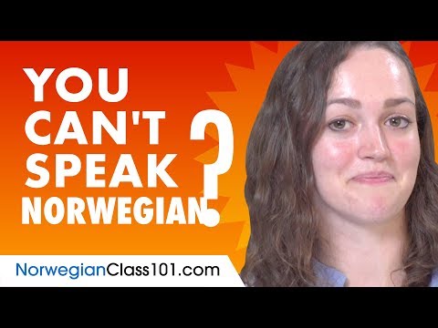 If You Understand Norwegian But Can't Speak it...This video is for You!
