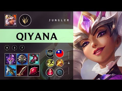 Qiyana Jungle vs Ekko - TW Challenger Patch 25.22