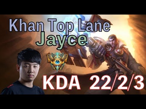 Khan JAYCE vs GANGPLANK Top - Insane outplay