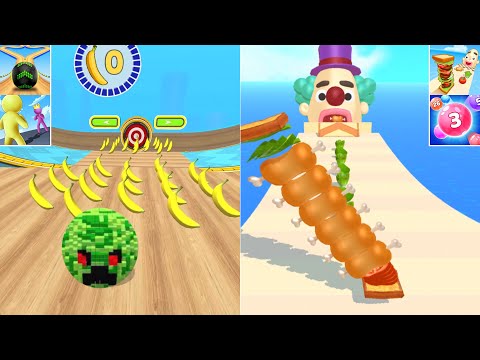 ✅ Going Balls, Sandwich Runner, Marble Run 3D, Giant Rush New Hyper Casual Games Android,iOS