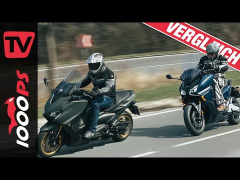 Honda Forza 750 gegen Yamaha TMAX Tech MAX Vergleich - welcher Roller für wen?