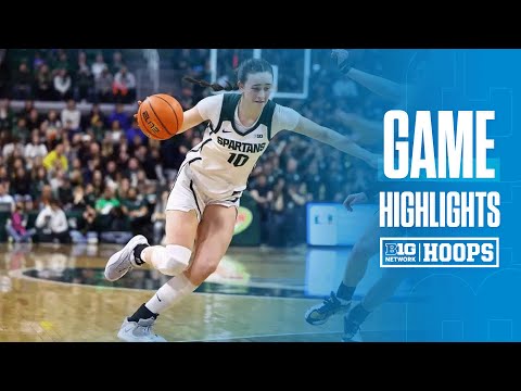 Michigan State at Penn State | HIGHLIGHTS | Big Ten Women's Basketball | 02/07/2026
