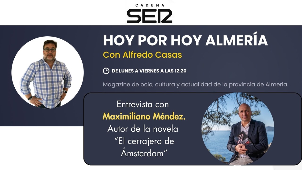 Entrevista en el programa Hoy por Hoy Almería.