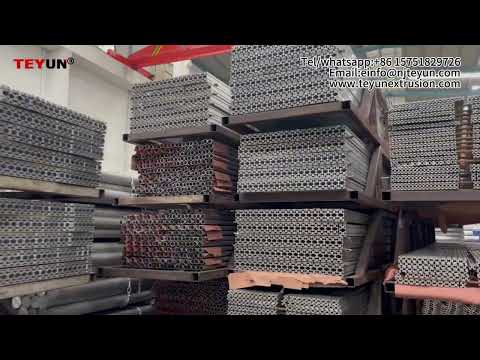 Teyun1100T Aluminum extrusion machine production process revealed