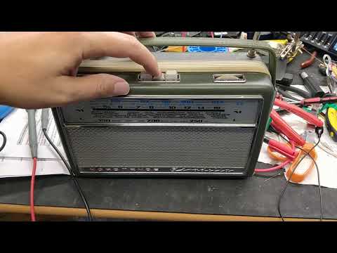 Nordmende Stradella Transistorradio (11.02.1965 gebaut laut Stempel) nach Reparatur