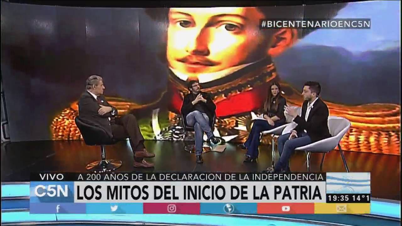 C5N - Bicentenario: Felipe Pigna cuenta sobre los mitos del inicio de la Patria
