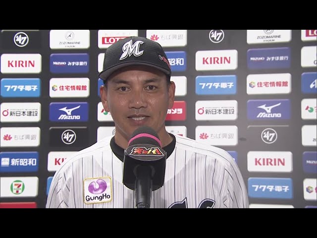 7/11 マリーンズ・井口監督 試合後インタビュー