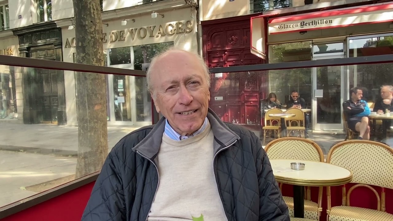 Prof. Andrew Feenberg in Paris discussing Herbert Marcuse (his Professor).